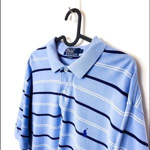 Vintage Blue Polo Shirt